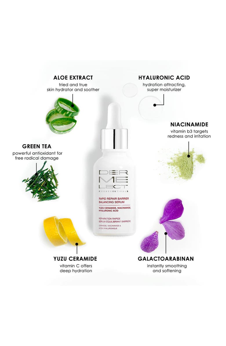 Dermelect RAPID REPAIR Barrier Balancing Serum, Alternate, color, Clear