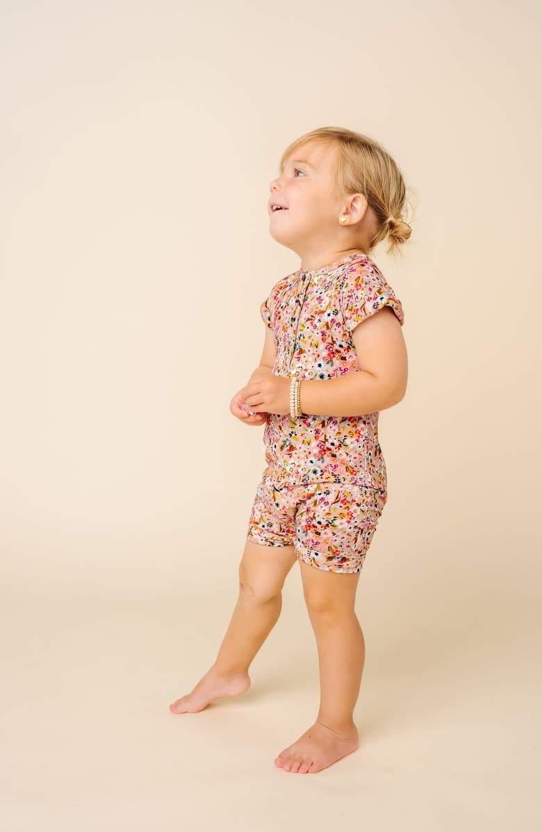 Lou Lou and Company Print Romper, Alternate, color, Penelope