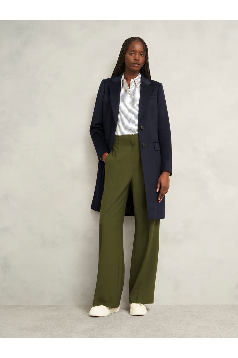 Cavendish Wool Coat, Alternate, color, NAVY