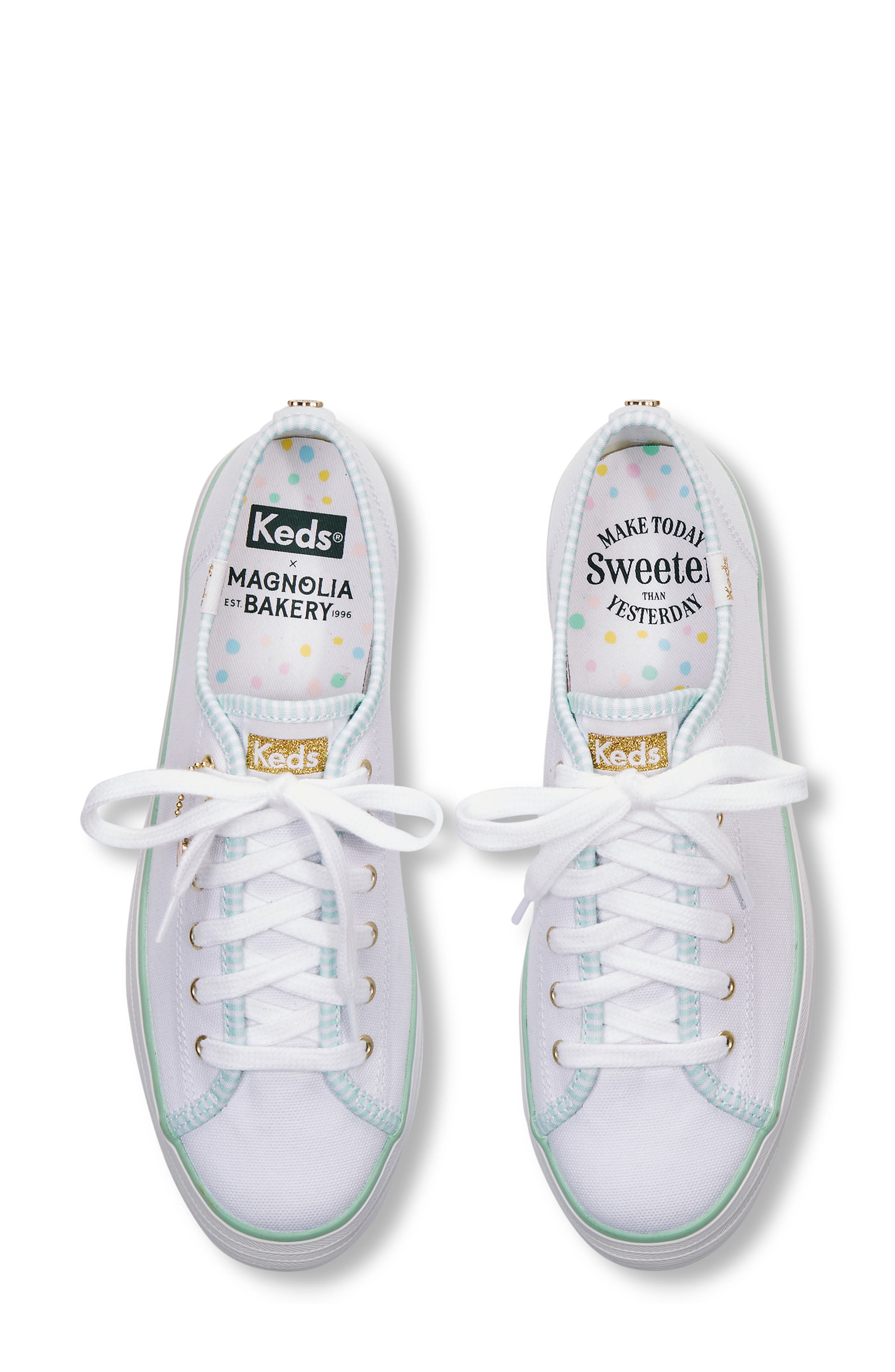 Keds<sup>®</sup> x Magnolia Bakery Triple Up Platform Sneaker, Alternate, color, 