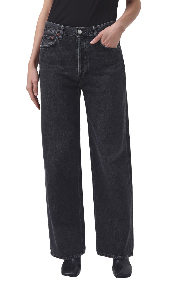 AGOLDE Low Slung Baggy Jeans, Main, color, 
