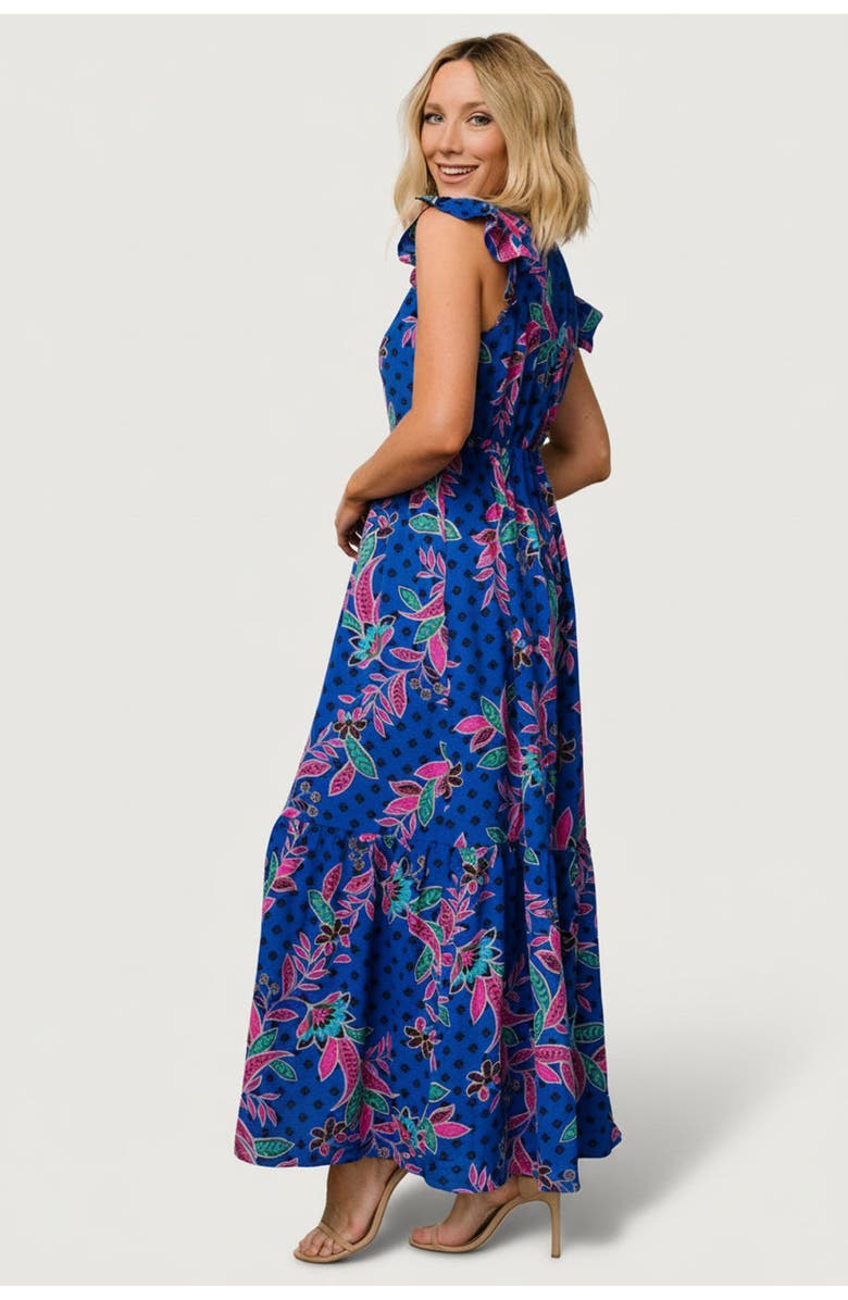 Baltic Born Biscayne Maxi Dress, Alternate, color, Indigo Print