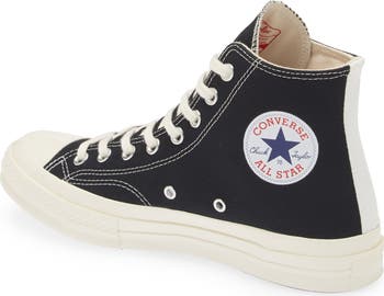 x Converse Chuck Taylor<sup>®</sup> All Star<sup>®</sup> Heart High Top Sneaker