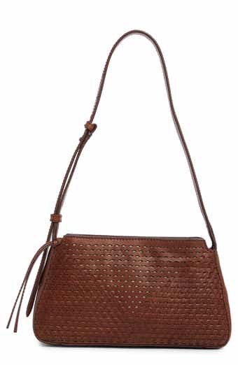 Jennie Woven Leather Shoulder Bag