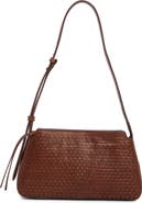 Frye Jennie Woven Leather Shoulder Bag