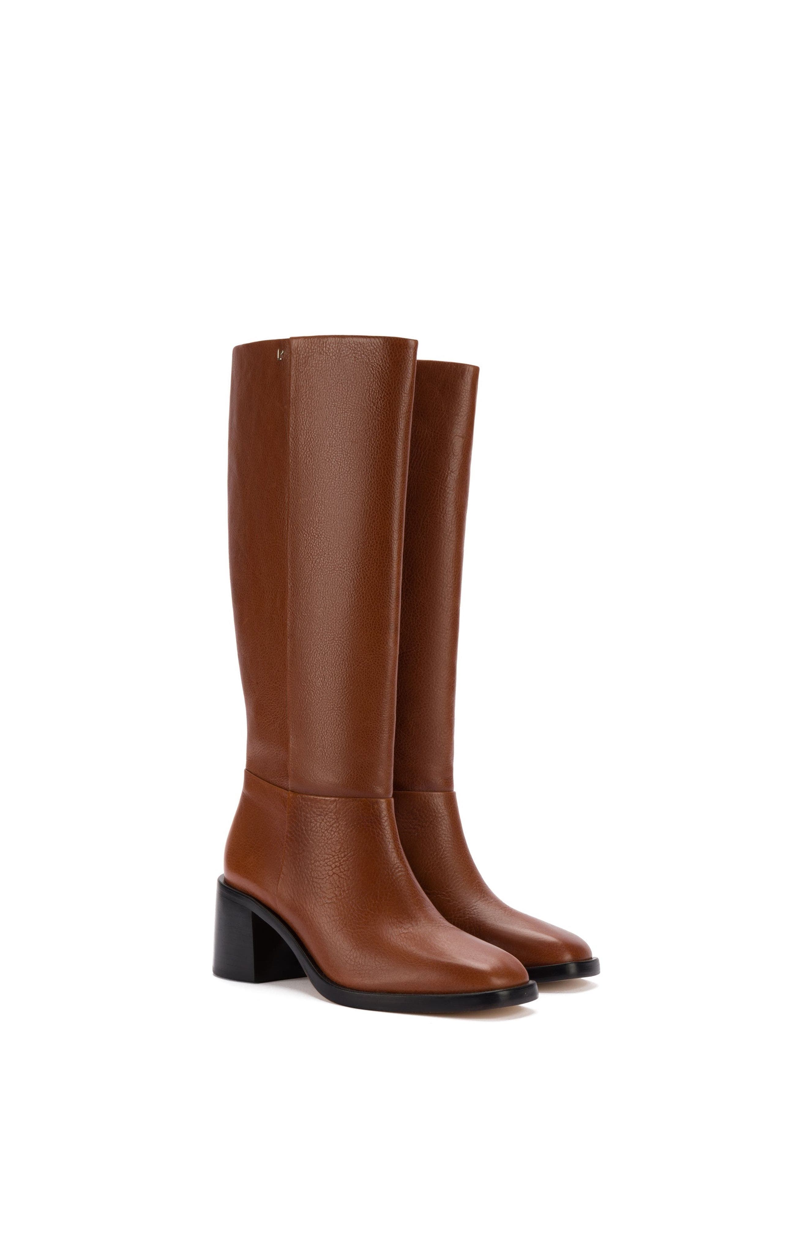 Larroudé Ricky Boot In Mocca Leather, Alternate, color, 