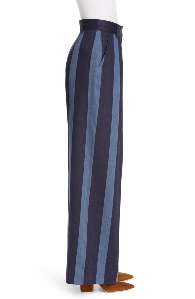 Tommy x Zendaya Stripe Denim Pants, Alternate, color,