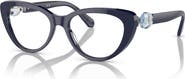 Swarovski 53mm Cat Eye optical glasses