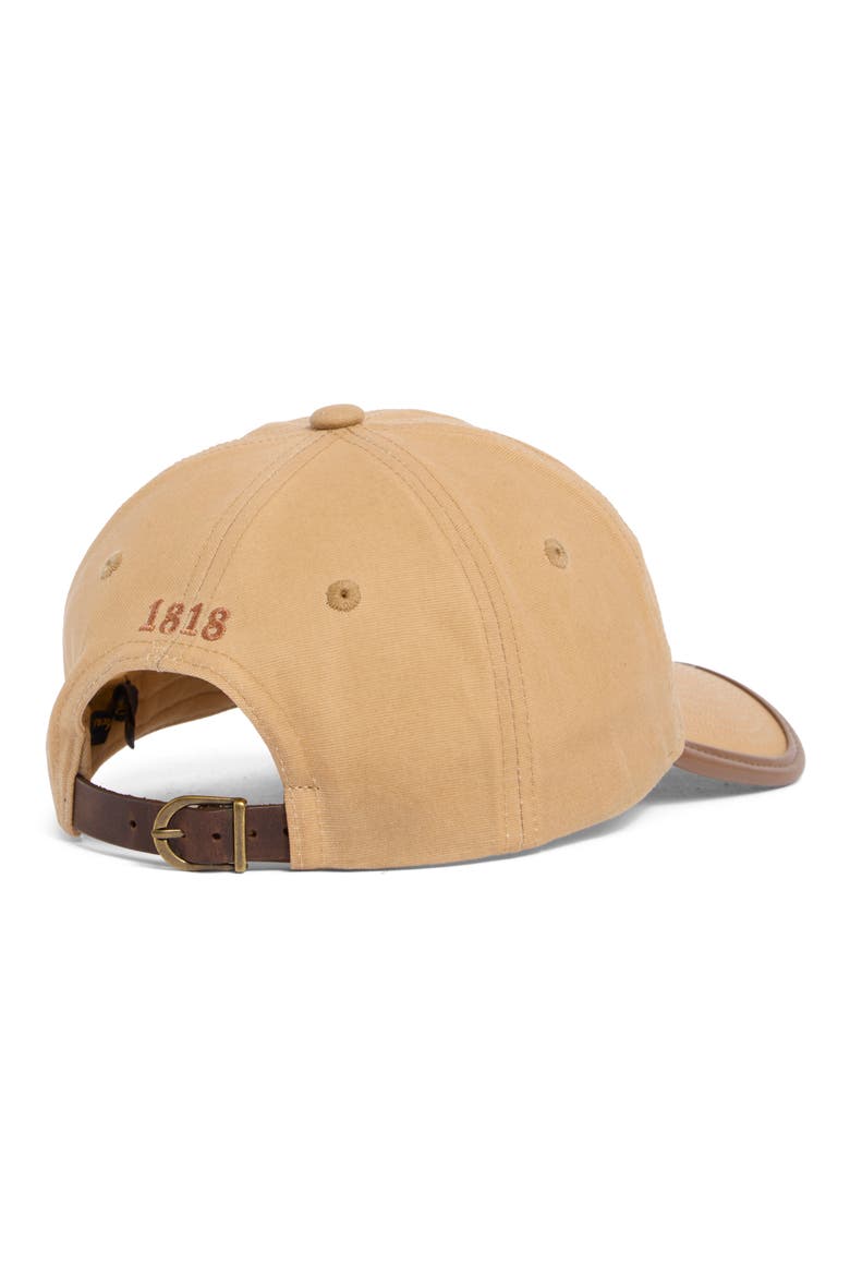Oil Cloth Adjustable Baseball Cap, Alternate, color, KHAKI