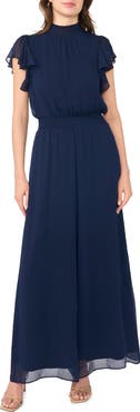 Halogen® Smocked Waist Jumpsuit
