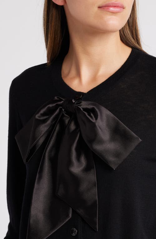 Shop Favorite Daughter The Take A Bow Cardigan In Black