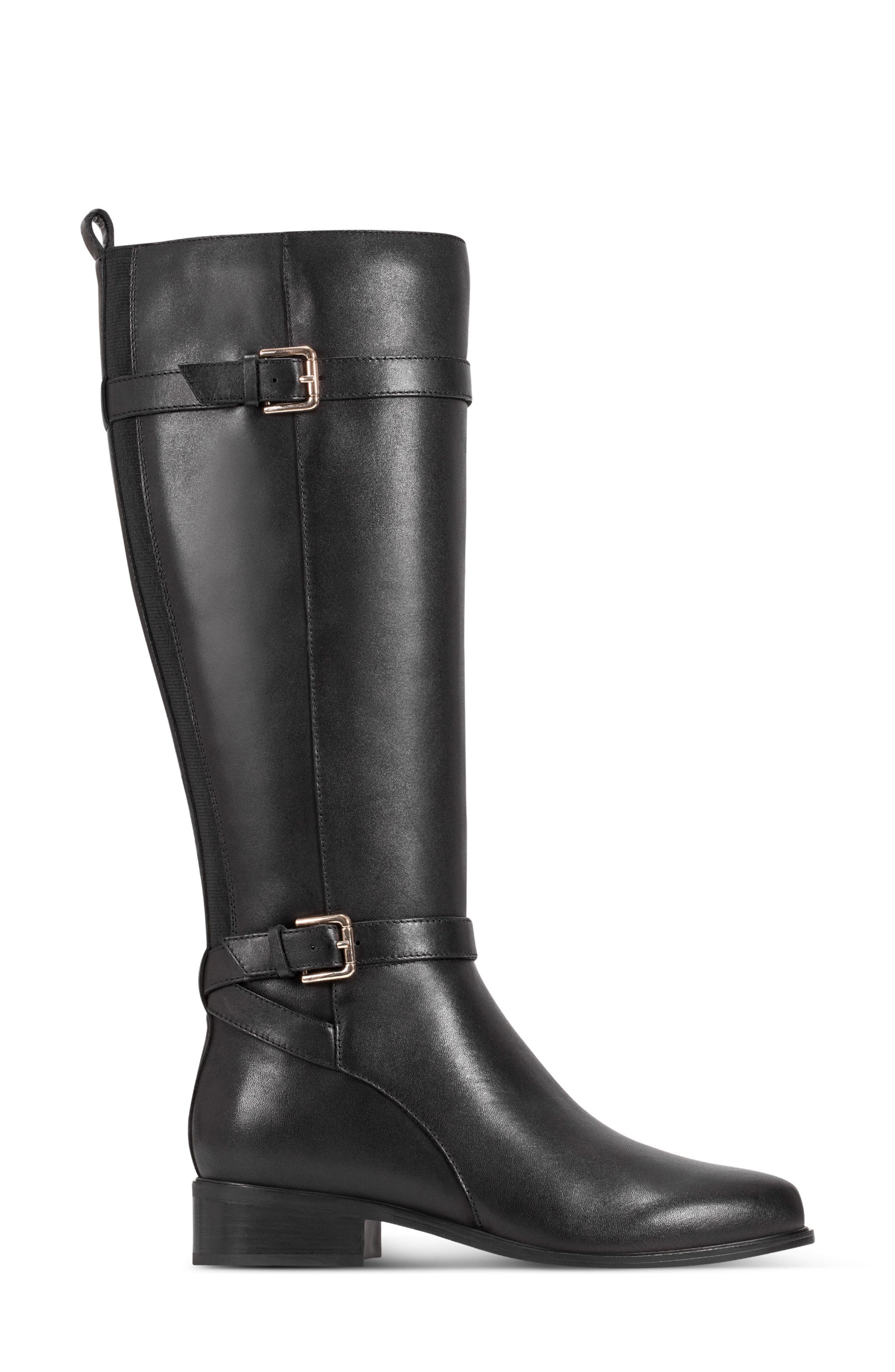 Rockport Harper Boot - Wide Calf, Alternate, color, Black