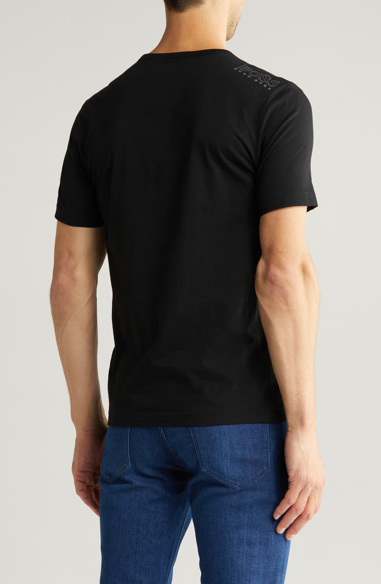 BOSS Crewneck T-Shirt, Alternate, color,