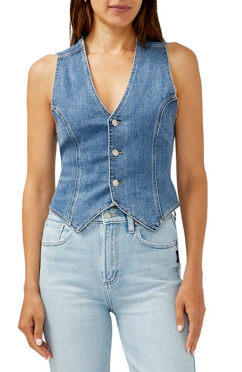 SILVER JEANS CO. SILVER JEANS CO. CLASSIC DENIM VEST