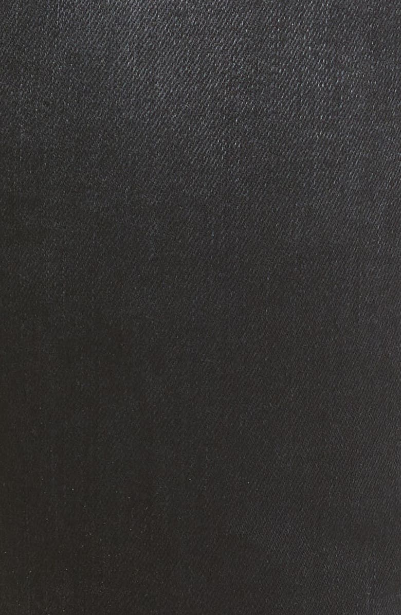 AMIRI Men's Watercolor Logo Ripped Skinny Jeans, Alternate, color,