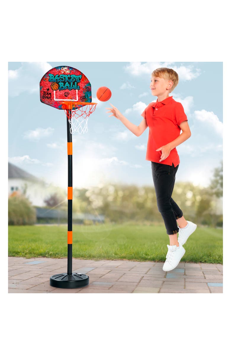 Simba Toys Basketball Hoop Play Set, Alternate, color, Multicolored