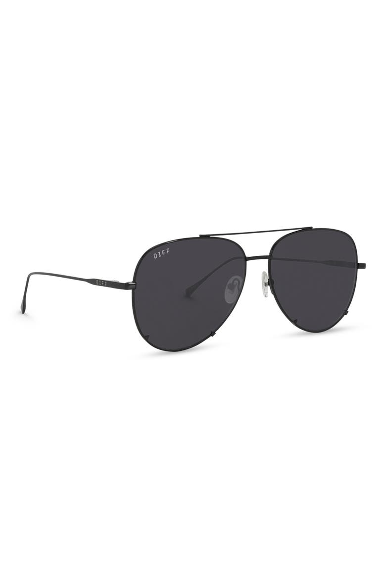 63mm Scarlett Sunglasses, Alternate, color, BLACK/ GREY