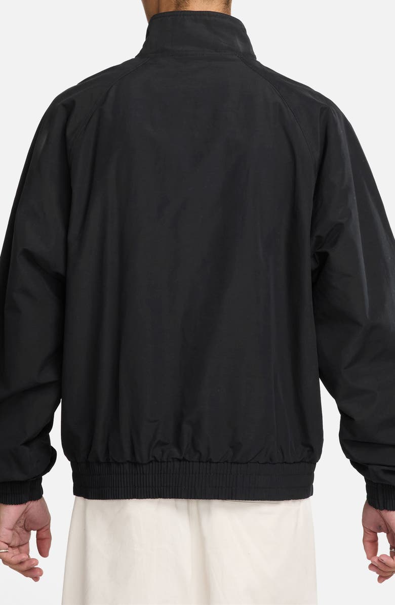 Nike Club Fleece Futura Jacket, Alternate, color, Black/ White
