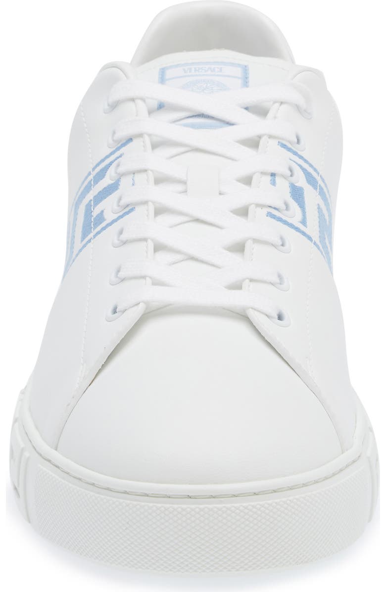 Versace Barocco Greca Jacquard Low Top Sneaker, Alternate, color,