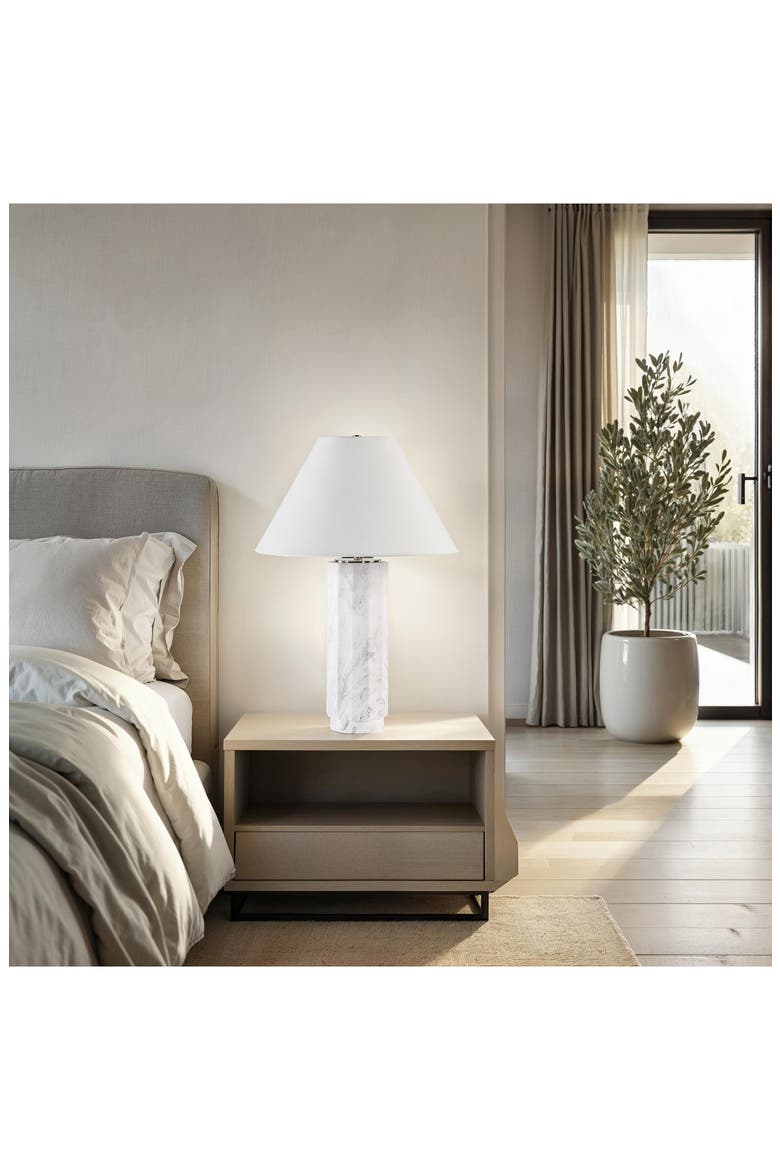 Veda Marble Table Lamp, Alternate, color, NO COLOR