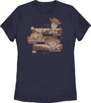 Toy Story 5 Women's Toy Story 5 Cowboy Ranger And Sheriff Graphic T-Shirt