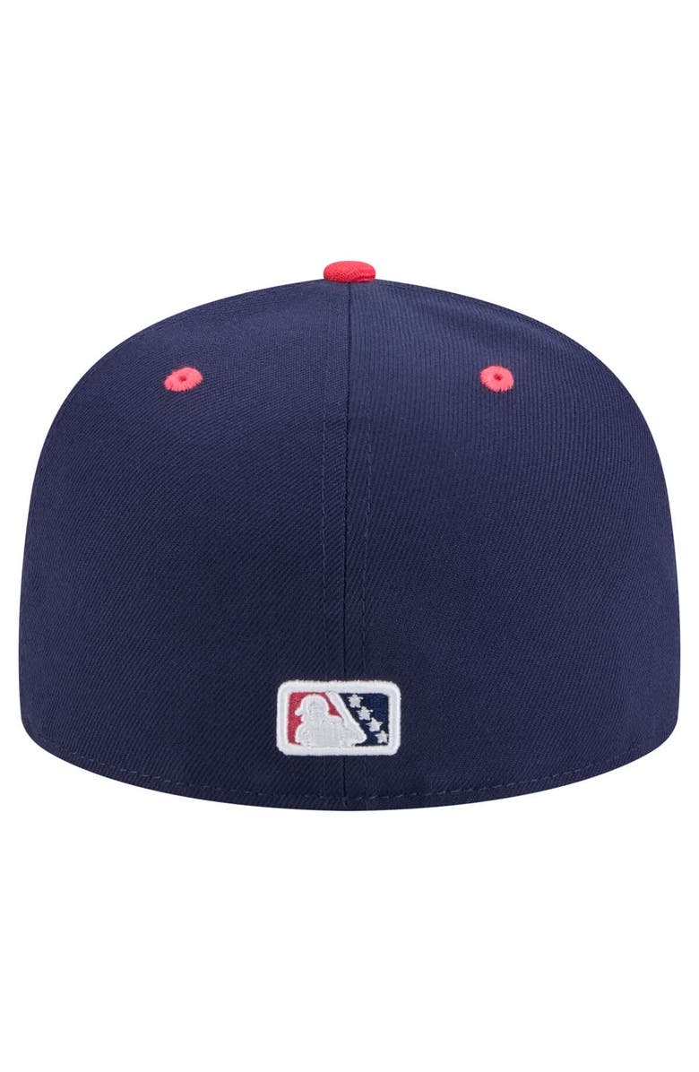 New Era Men's New Era Navy Iowa Cubs Copa de la Diversión 59FIFTY Fitted Hat, Alternate, color, 