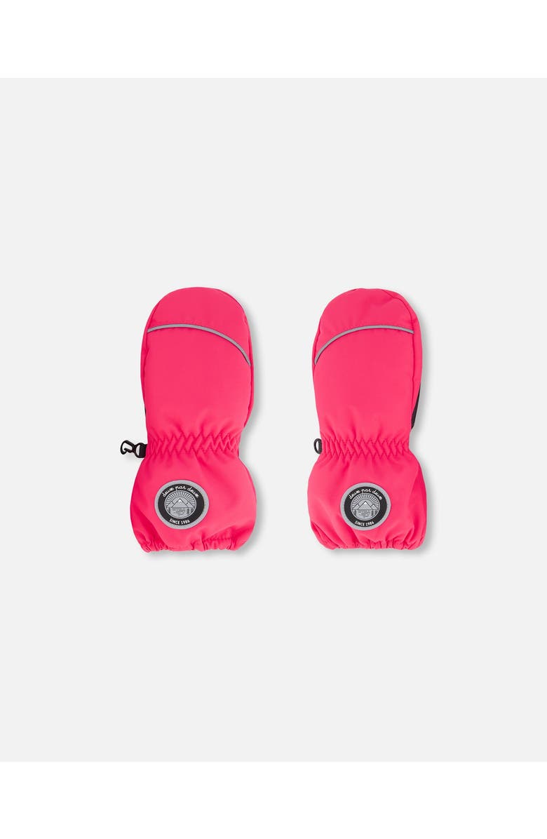 Deux par Deux Baby Girl's Solid Mittens Light Pink, Main, color,