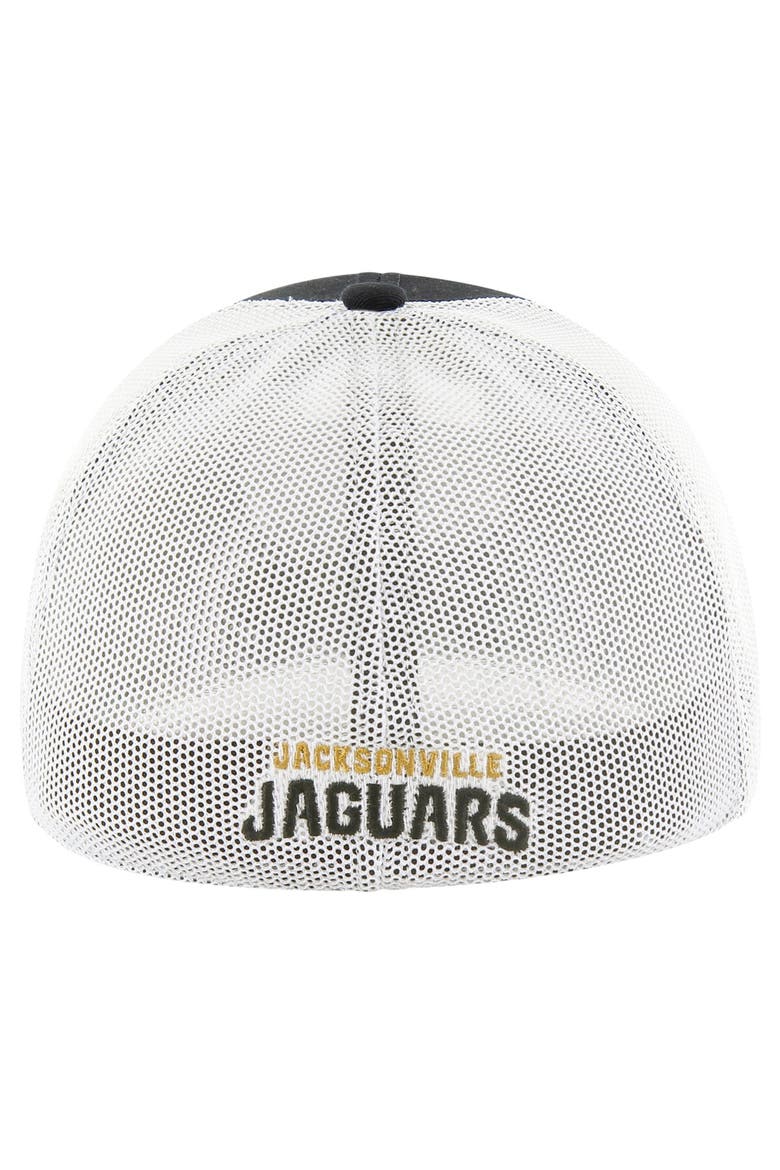 Men's '47 Black Jacksonville Jaguars Disclose Trophy Stretch Fit Hat, Alternate, color, Black