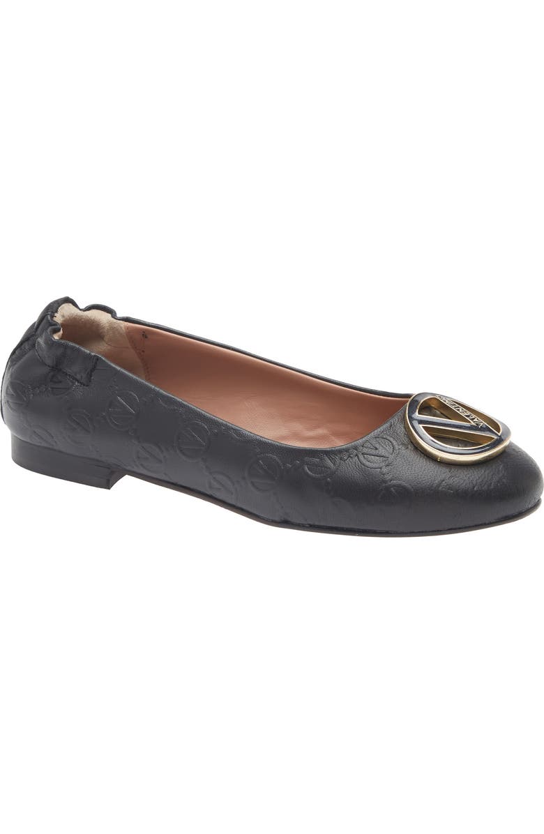 VALENTINO BY MARIO VALENTINO Calliope VLOGO Ballet Flat, Main, color,