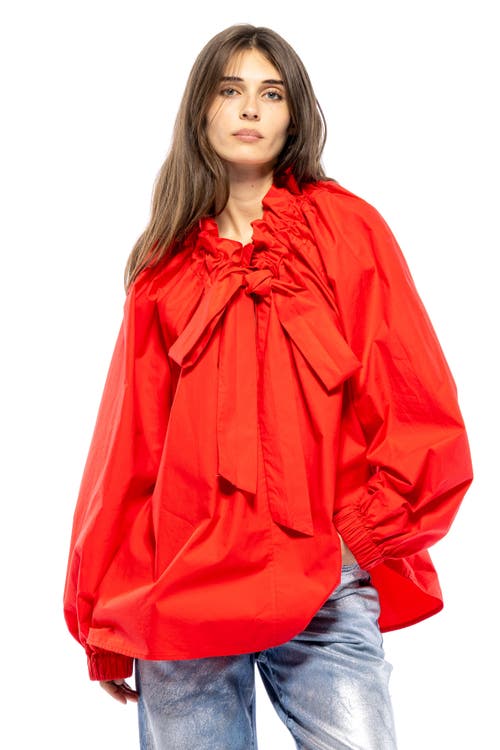 Toit Volant Nightingale Top In Red