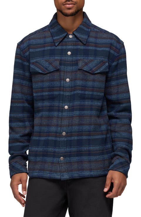 Happy Camp Flannel Snap-Up Shirt Jacket