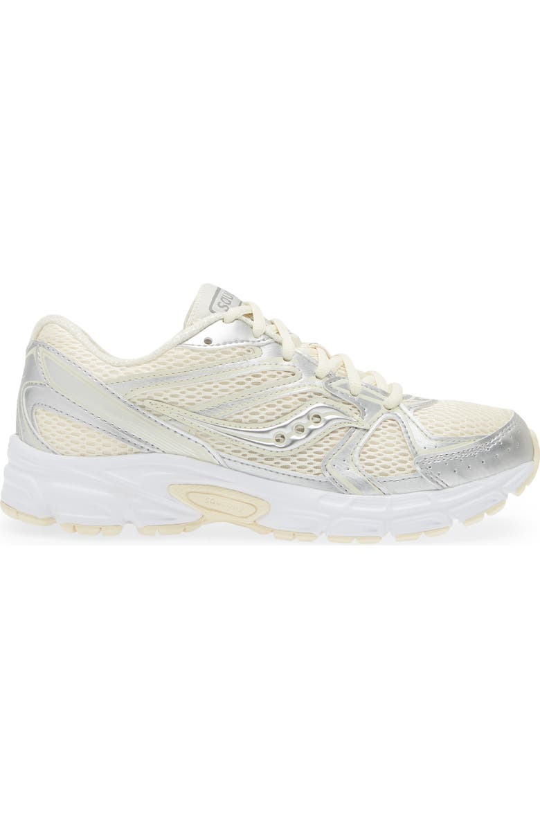 Saucony Ride Millenium Sneaker, Alternate, color, Cream/Silv