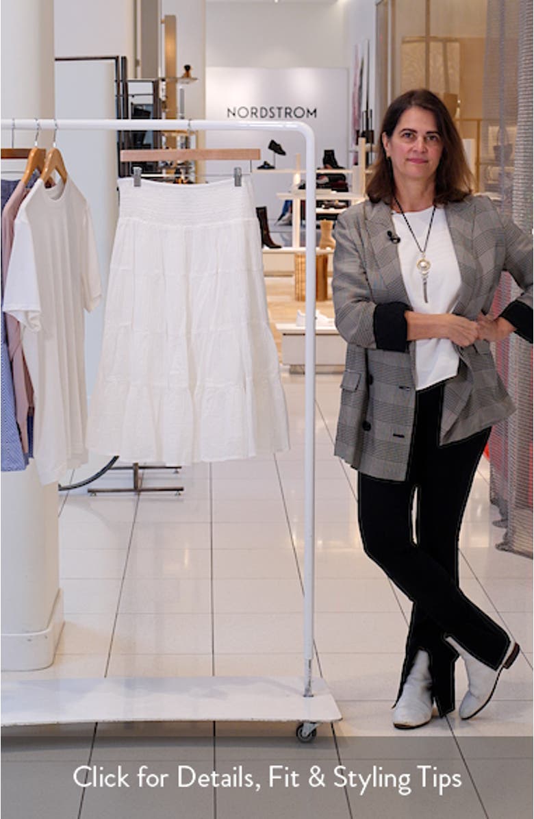 Bea Cotton Tiered Skirt, sales video thumbnail