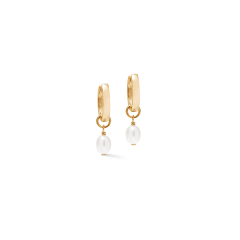 Hoop Earrings Cosmic Pearls