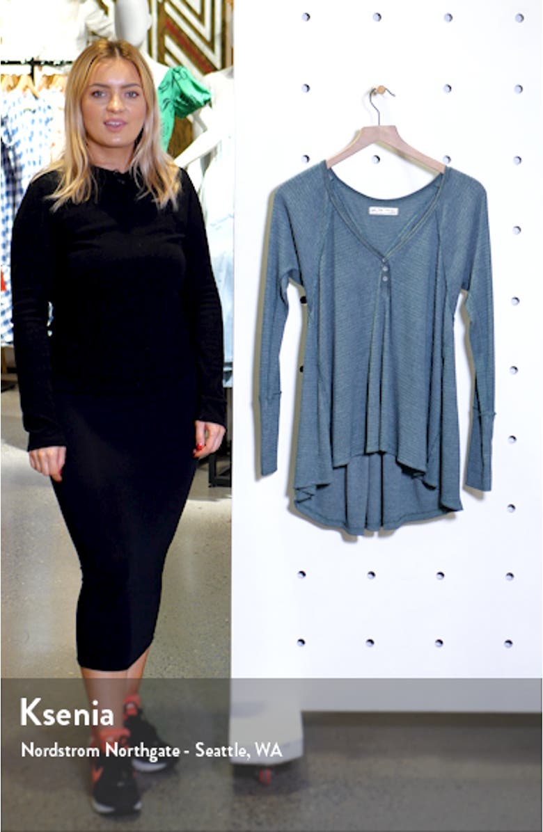 Citrine Textured Cotton Blend Top, sales video thumbnail