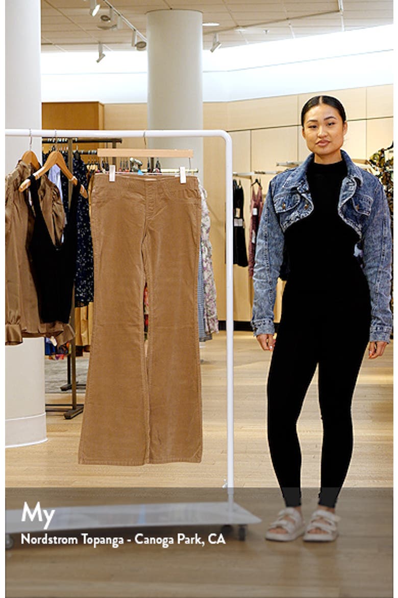 Penny Corduroy Flare Pants video