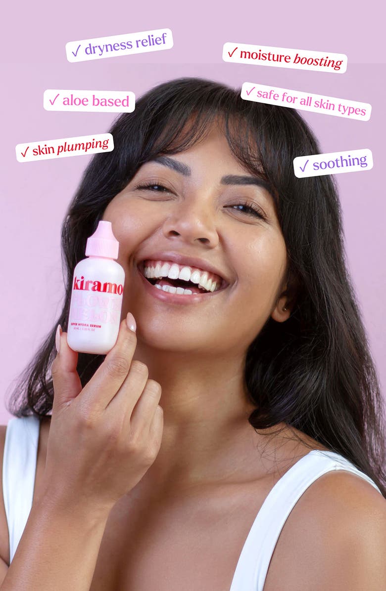 Kiramoon Flowermelon Super Hydra Serum, Alternate, color, Pink