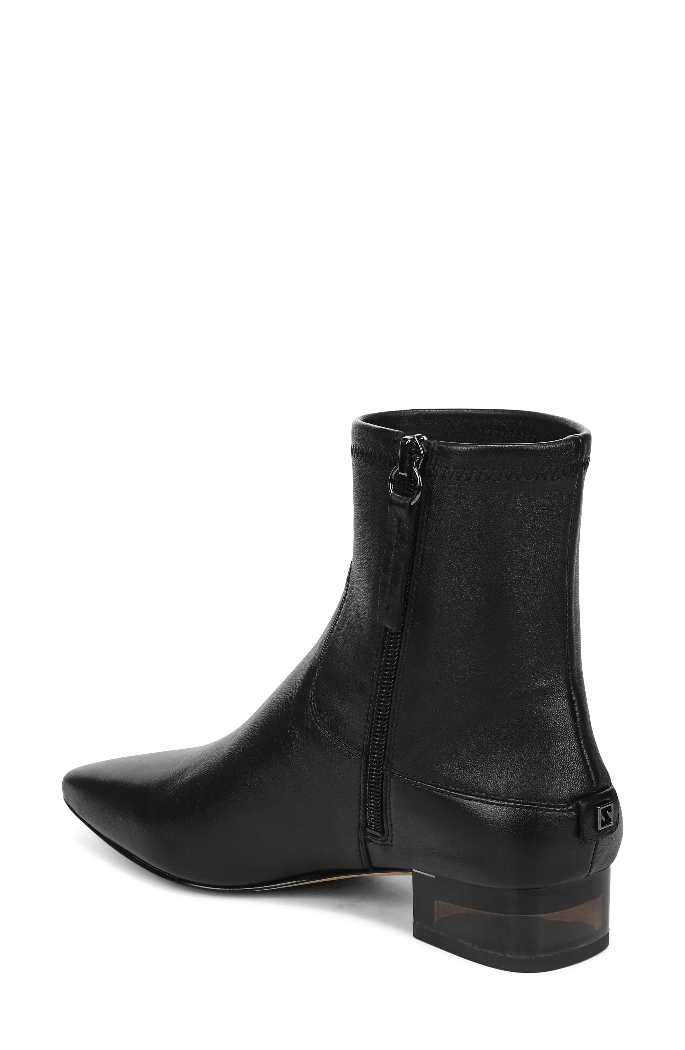 Lotte Ankle Bootie, Alternate, color, BLACK VOGUE LEATHER
