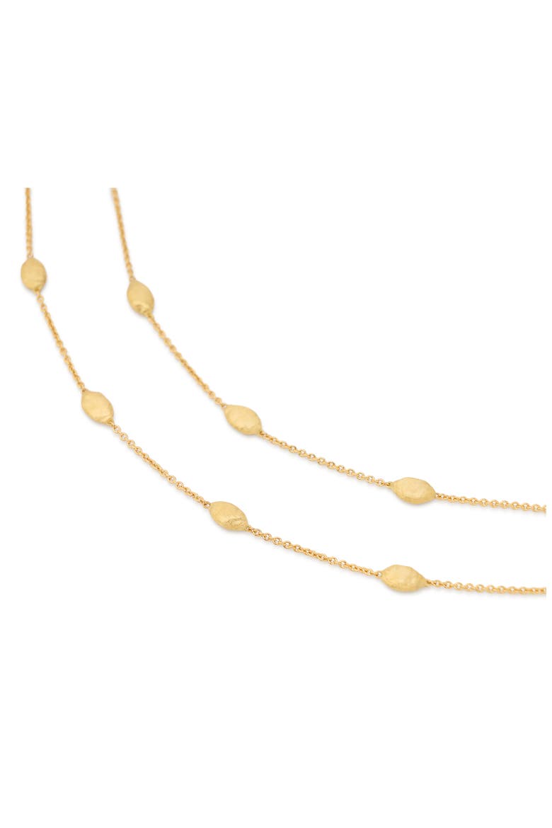Siviglia Station Necklace, Alternate, color, 18K GOLD