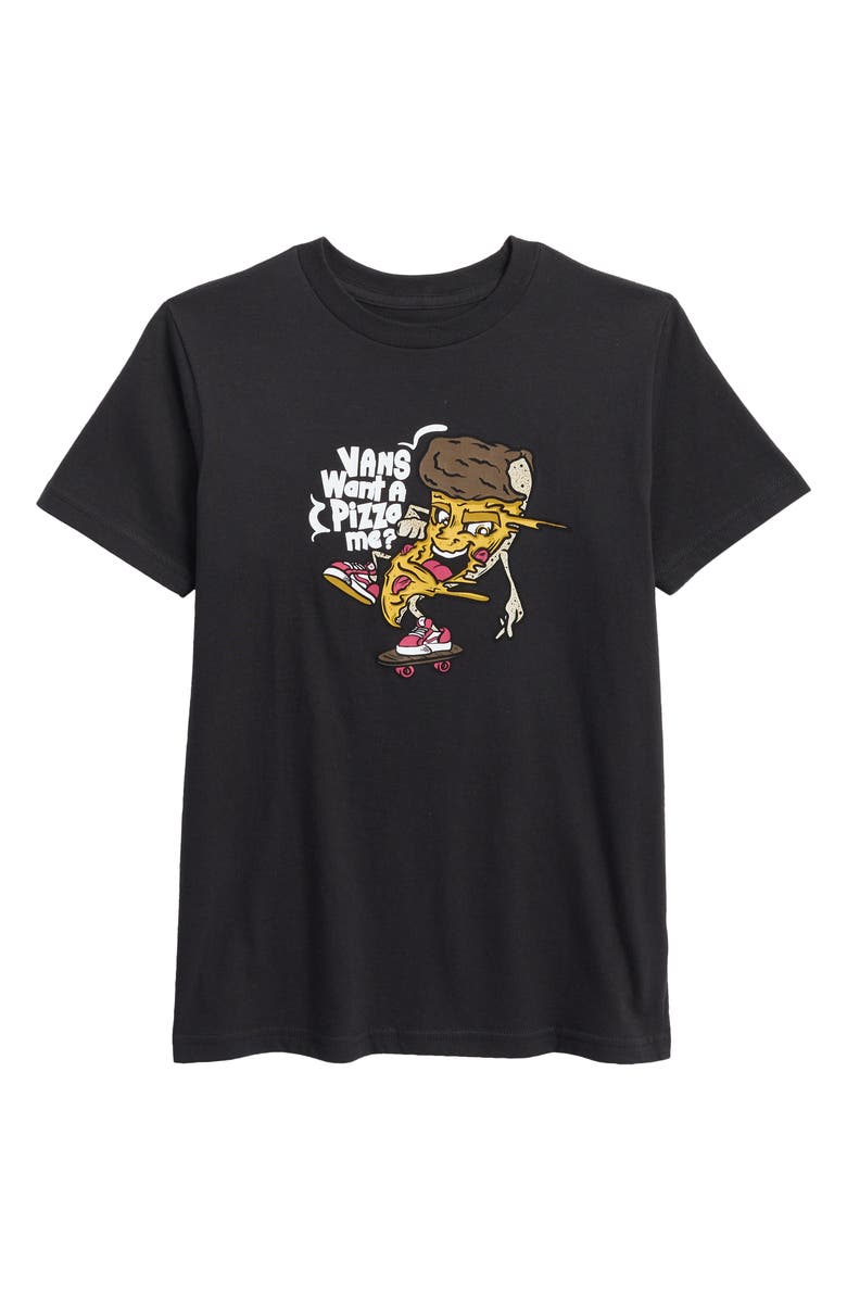 Vans Kids' Pizza Me Cotton Graphic T-Shirt, Main, color, 