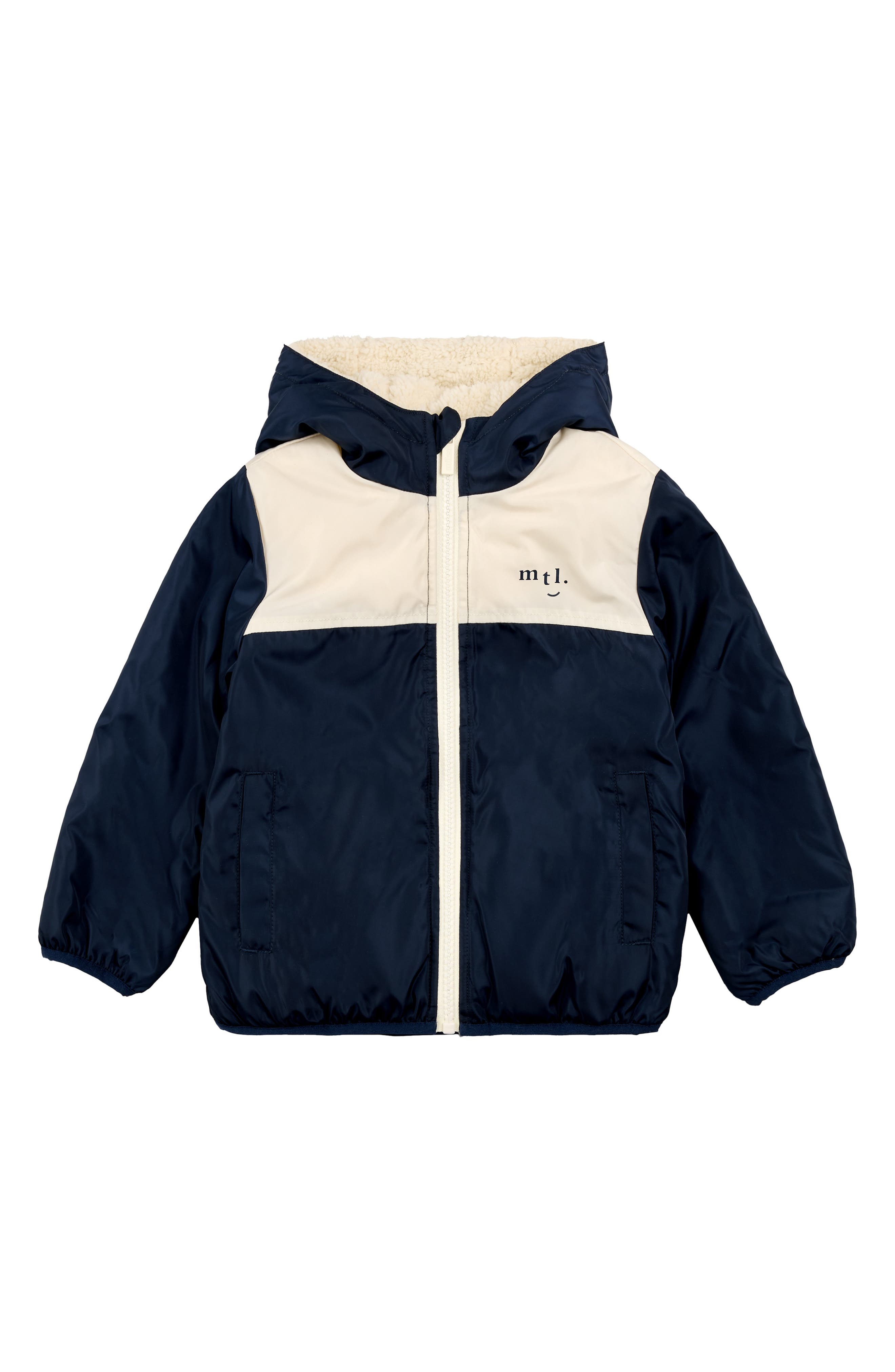 MILES THE LABEL Kids' Reversible Woven Jacket