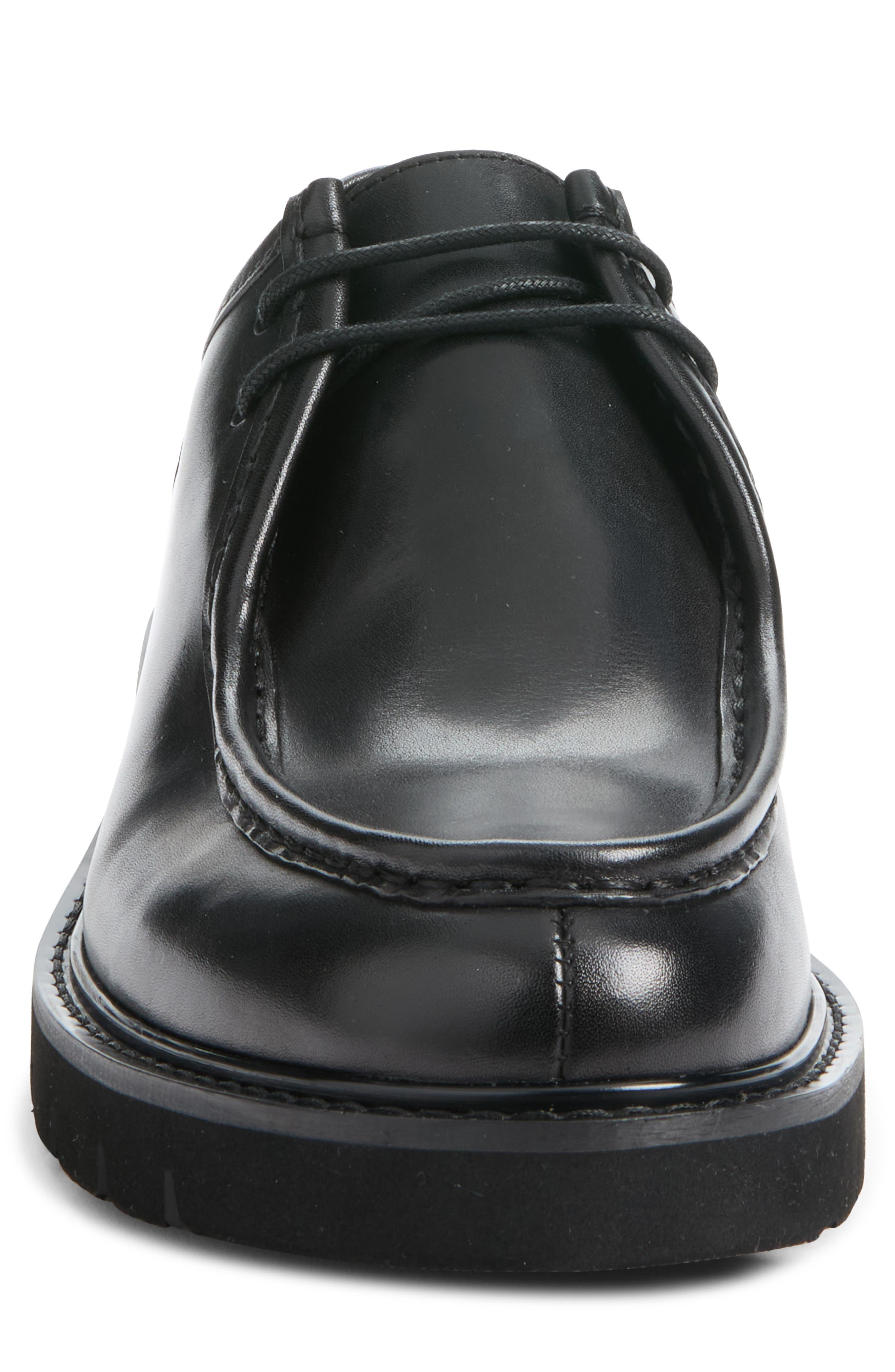 Eldridge Moc Toe Derby, Alternate, color, BLACK
