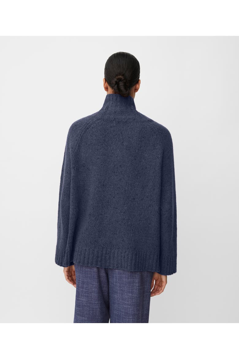 MaFenoria Turtle Neck Sweater, Alternate, color, Navy Blazer