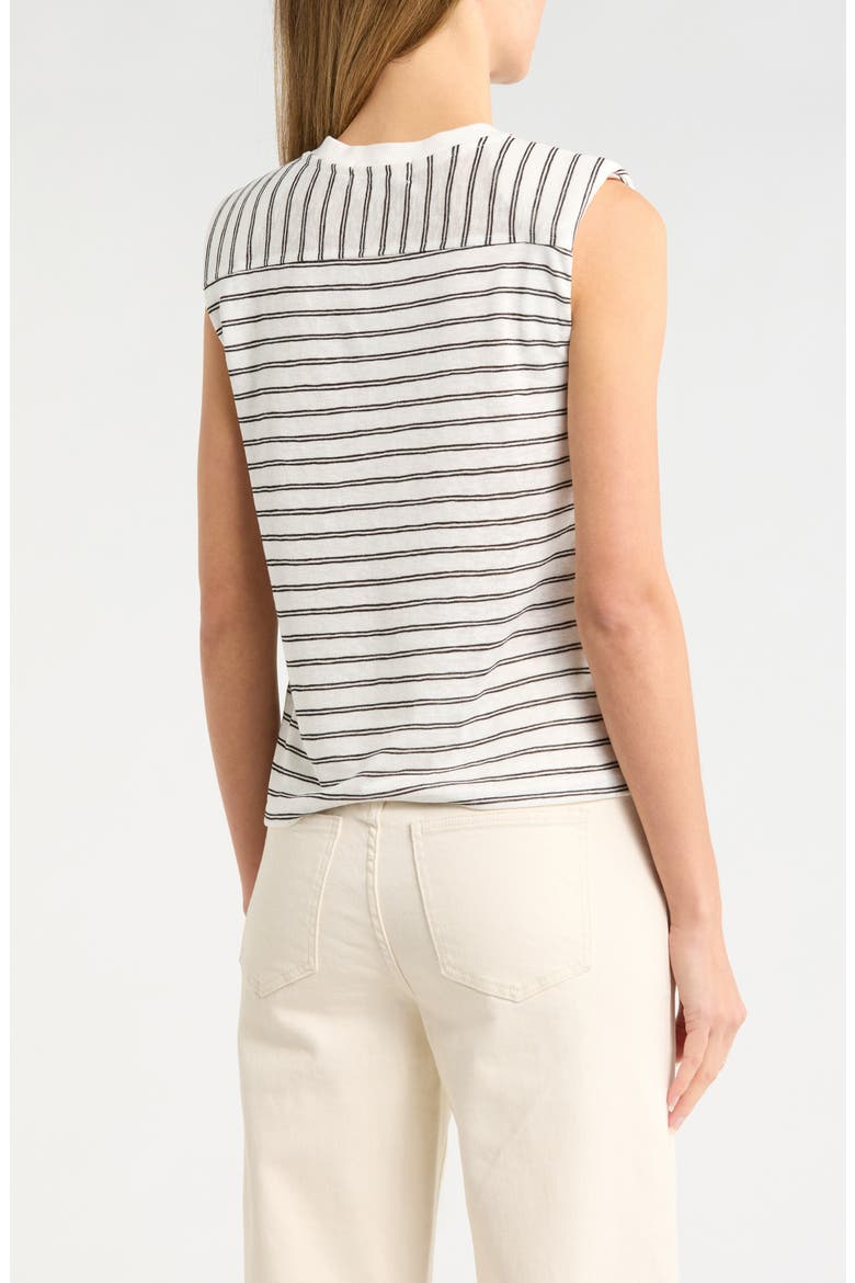 Shoulder Pad Tank, Alternate, color, MARSHMALLOW SALUTE
