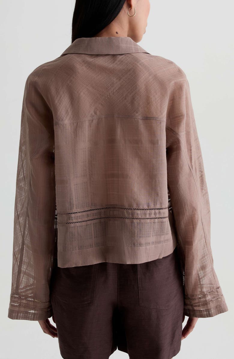 AG Ellah Woven Shirt, Alternate, color, Cork