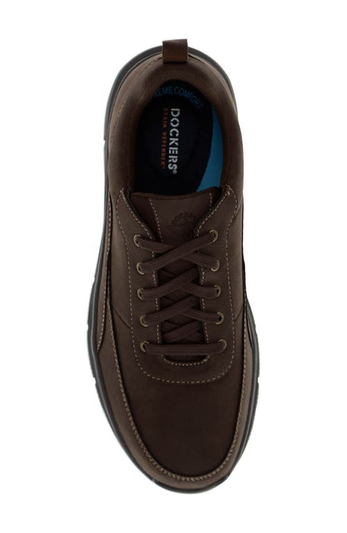 Dockers Mens Sanderson Slip Resistant Casual Sneaker In Brown