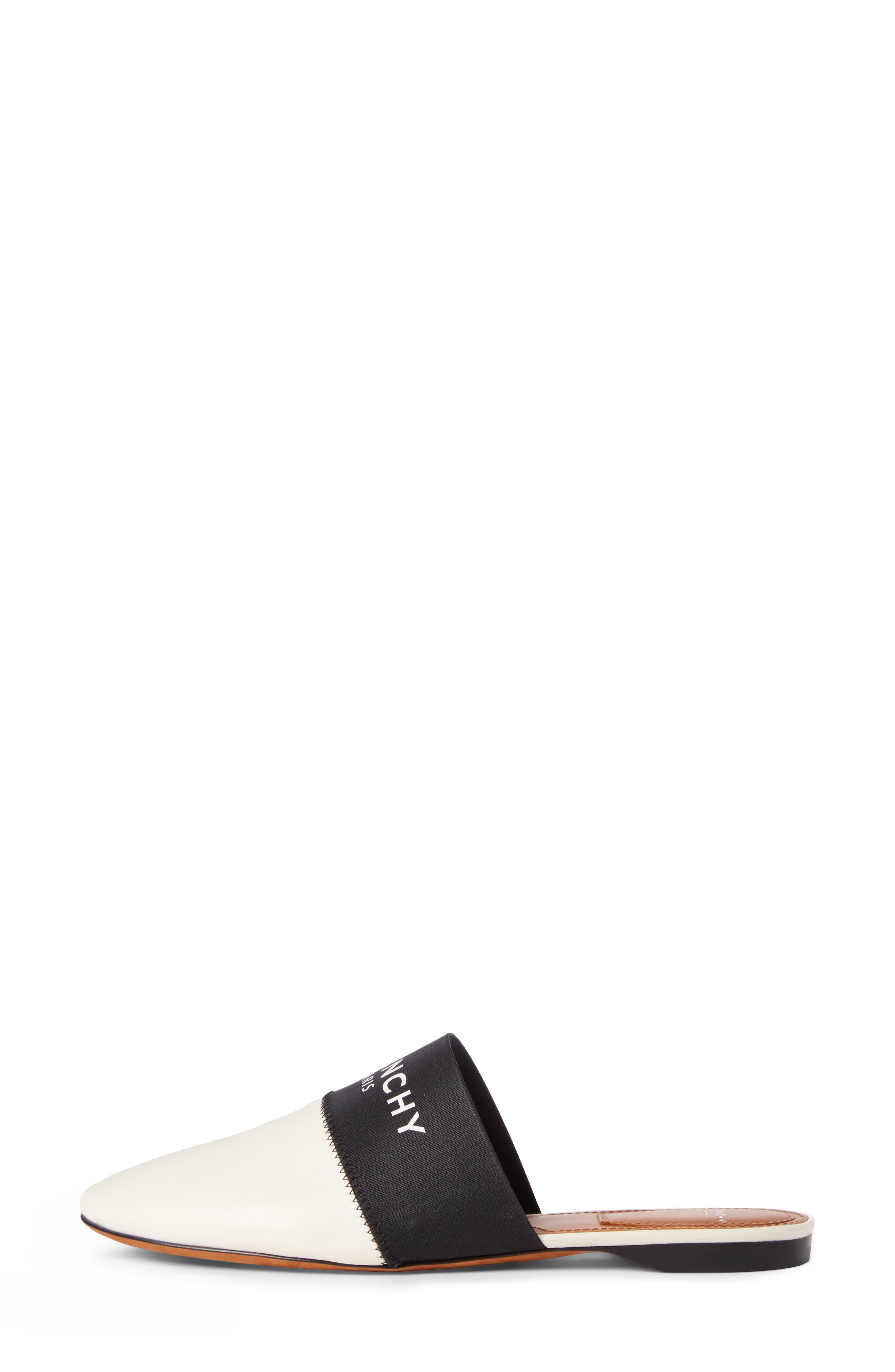 Bedford Logo Mule, Alternate, color, BLACK/ BIEGE
