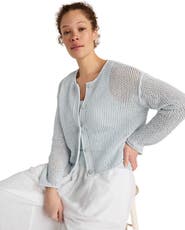 Haven Well Within Cotton Blend Open Stitch Cardigan