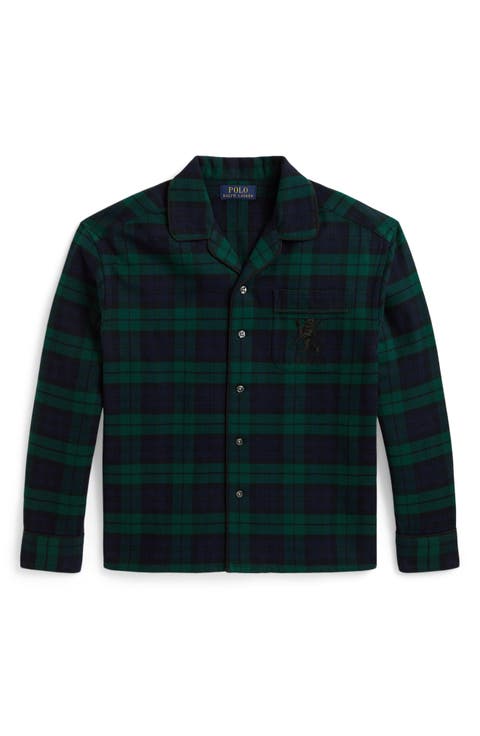 Kids' Plaid Big Flannel Shirt