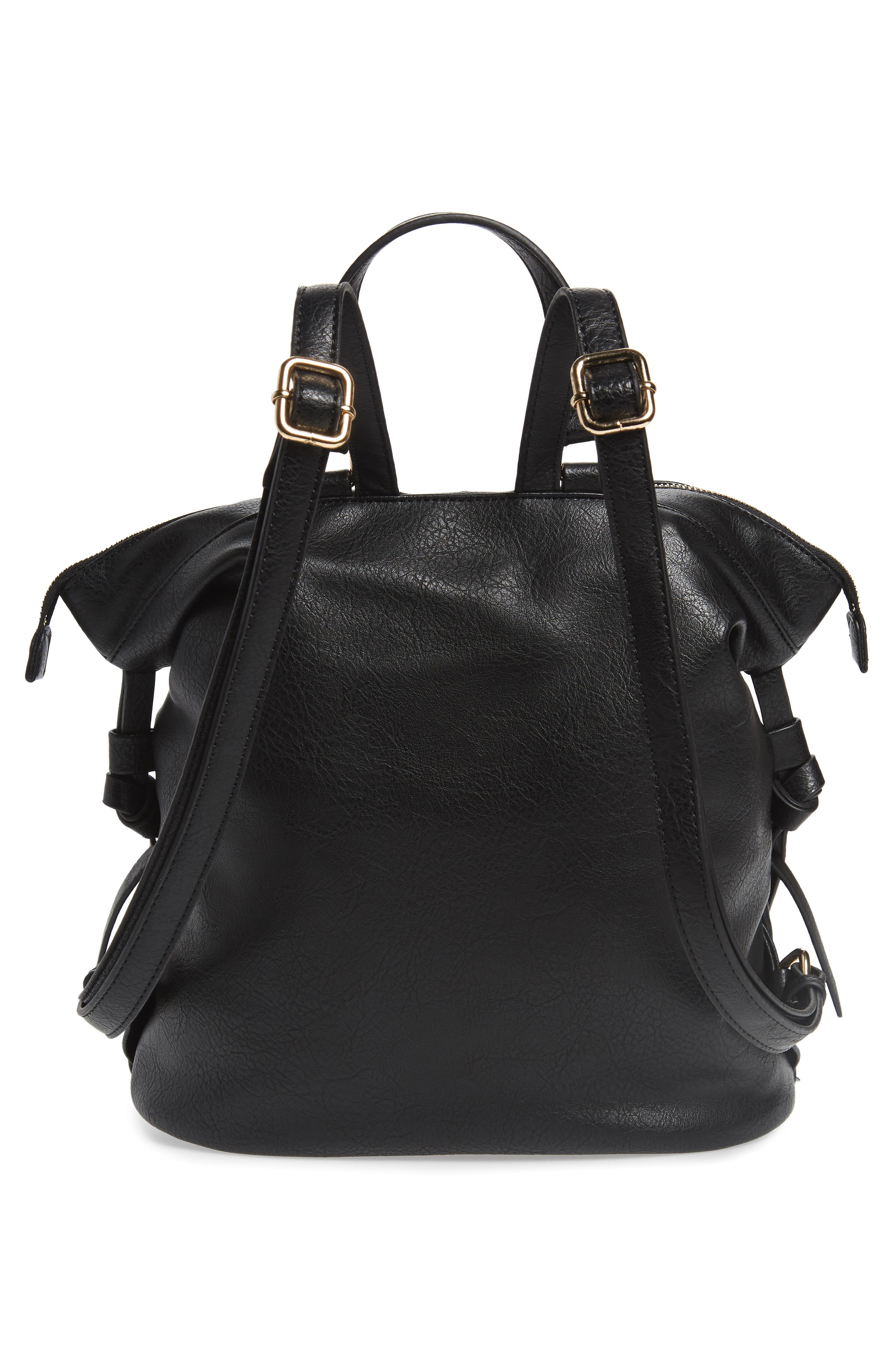 Sole Society Cyndi Faux Leather Backpack, Alternate, color, 